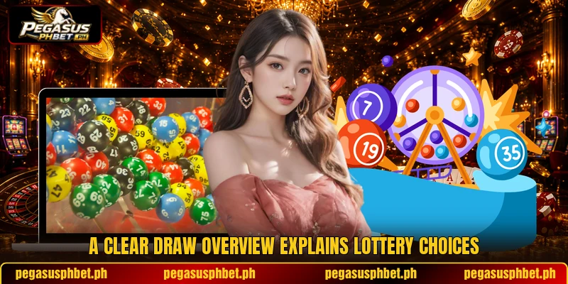 A clear draw overview explains lottery choices