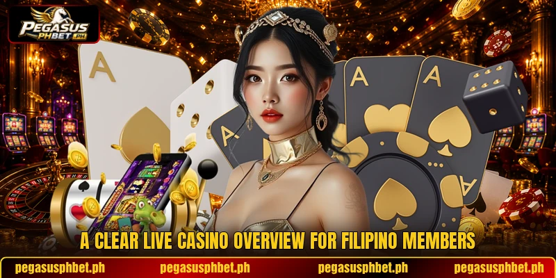 A clear live casino overview for Filipino members A clear live casino overview for Filipino members