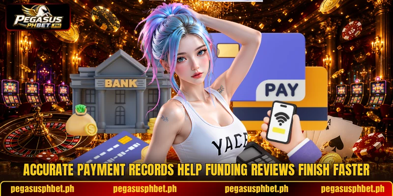 Accurate payment records help funding reviews finish faster Accurate payment records help funding reviews finish faster