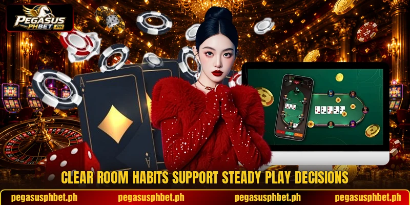 Clear room habits support steady play decisions