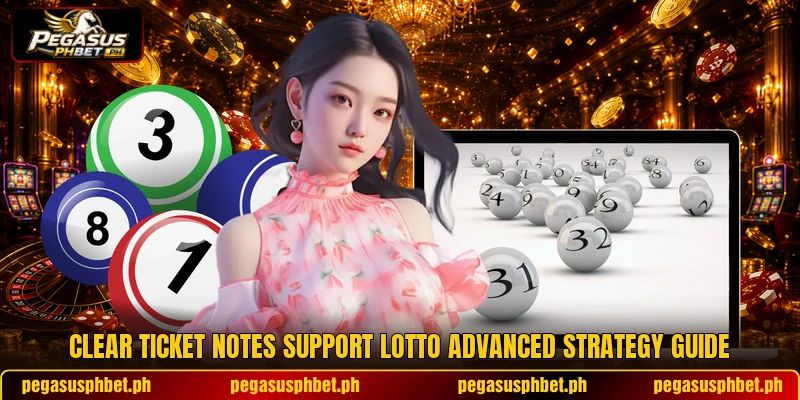 Clear ticket notes support lotto advanced strategy guide Clear ticket notes support lotto advanced strategy guide