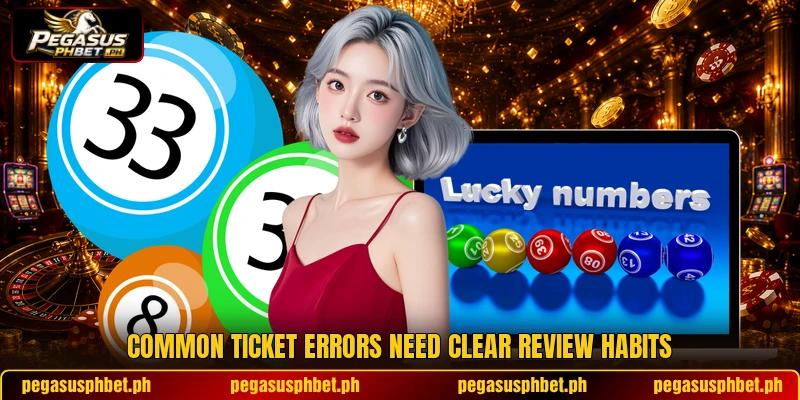 Common ticket errors need clear review habits