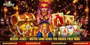 Desert Jewel - Match Sand Gems For Hidden Prize Wins