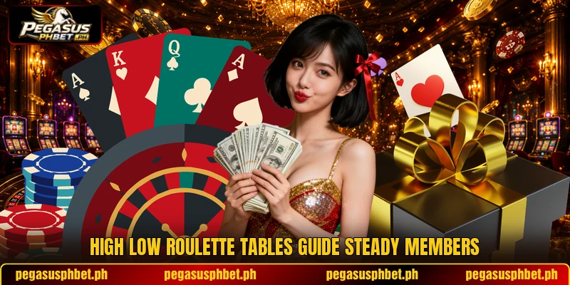 High low roulette tables guide steady members High low roulette tables guide steady members