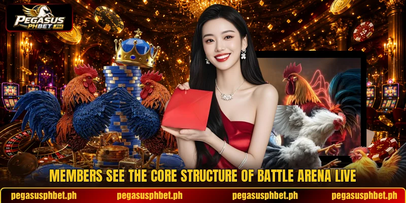 Members see the core structure of battle arena live Members see the core structure of battle arena live