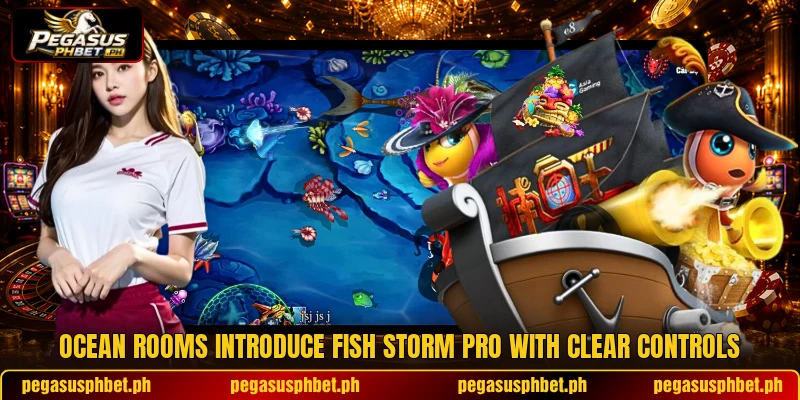 Ocean rooms introduce Fish Storm Pro with clear controls Ocean rooms introduce Fish Storm Pro with clear controls