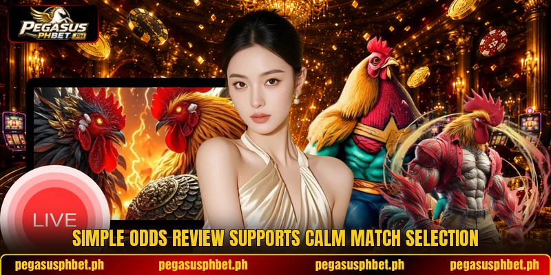 Simple odds review supports calm match selection