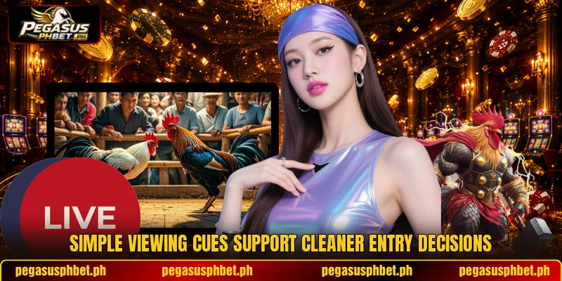 Simple viewing cues support cleaner entry decisions Simple viewing cues support cleaner entry decisions