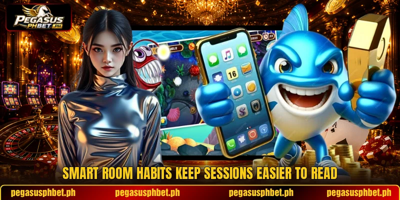 Smart room habits keep sessions easier to read Smart room habits keep sessions easier to read